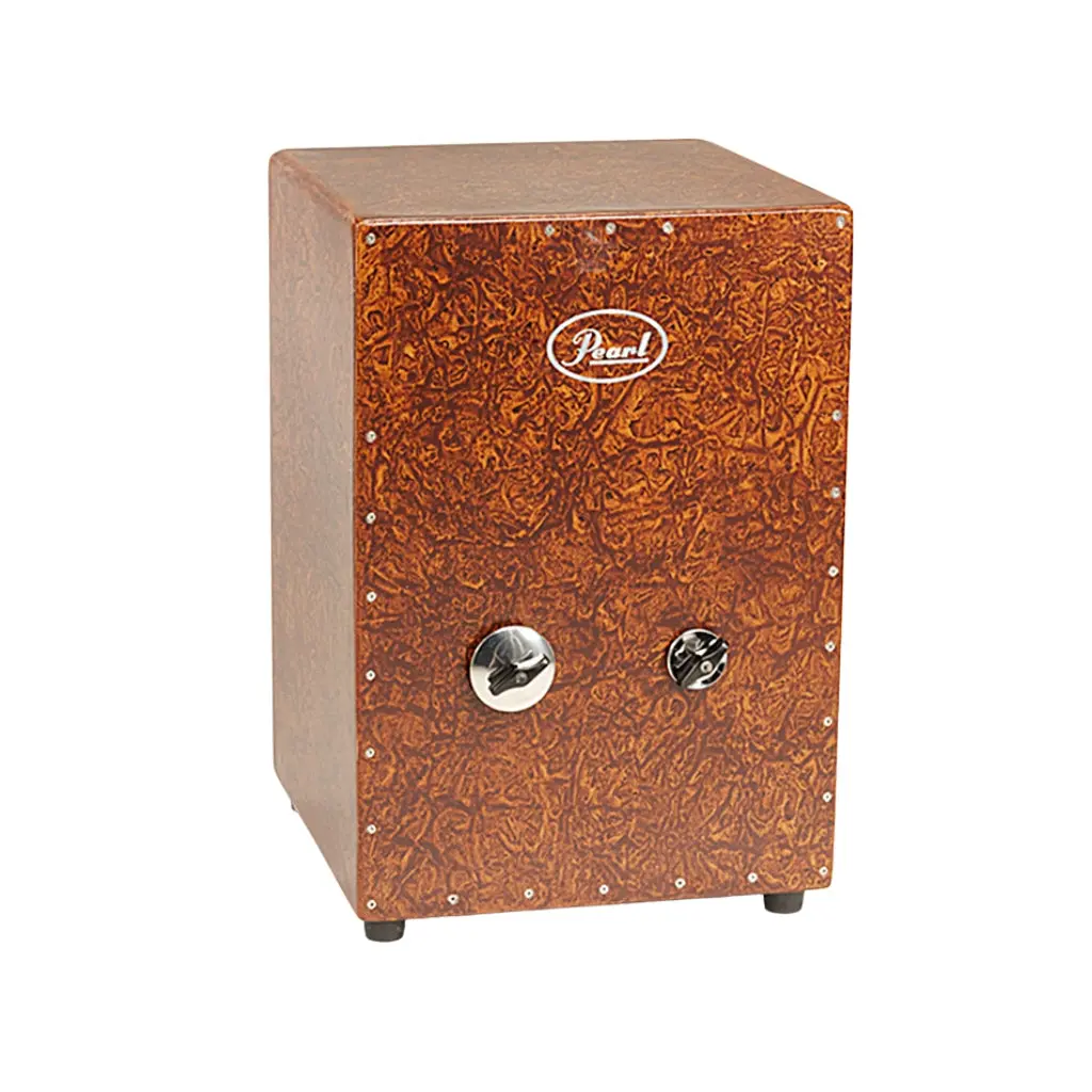 Pearl Percussion Cajon With Adjustable Brazilian Platinella-Style Jingles 1