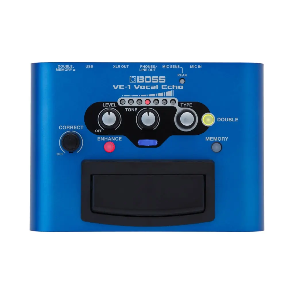 Boss Ve-1 Vocal Echo Pedal 1