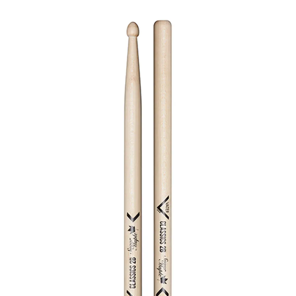 Vater 2B Classic Wood Tip - Sugar Maple 1