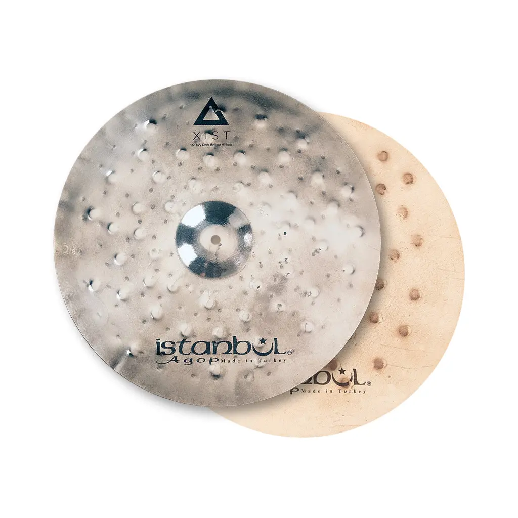 Istanbul Agop 15" Xist Dry Dark Brilliant Hi-Hats 1