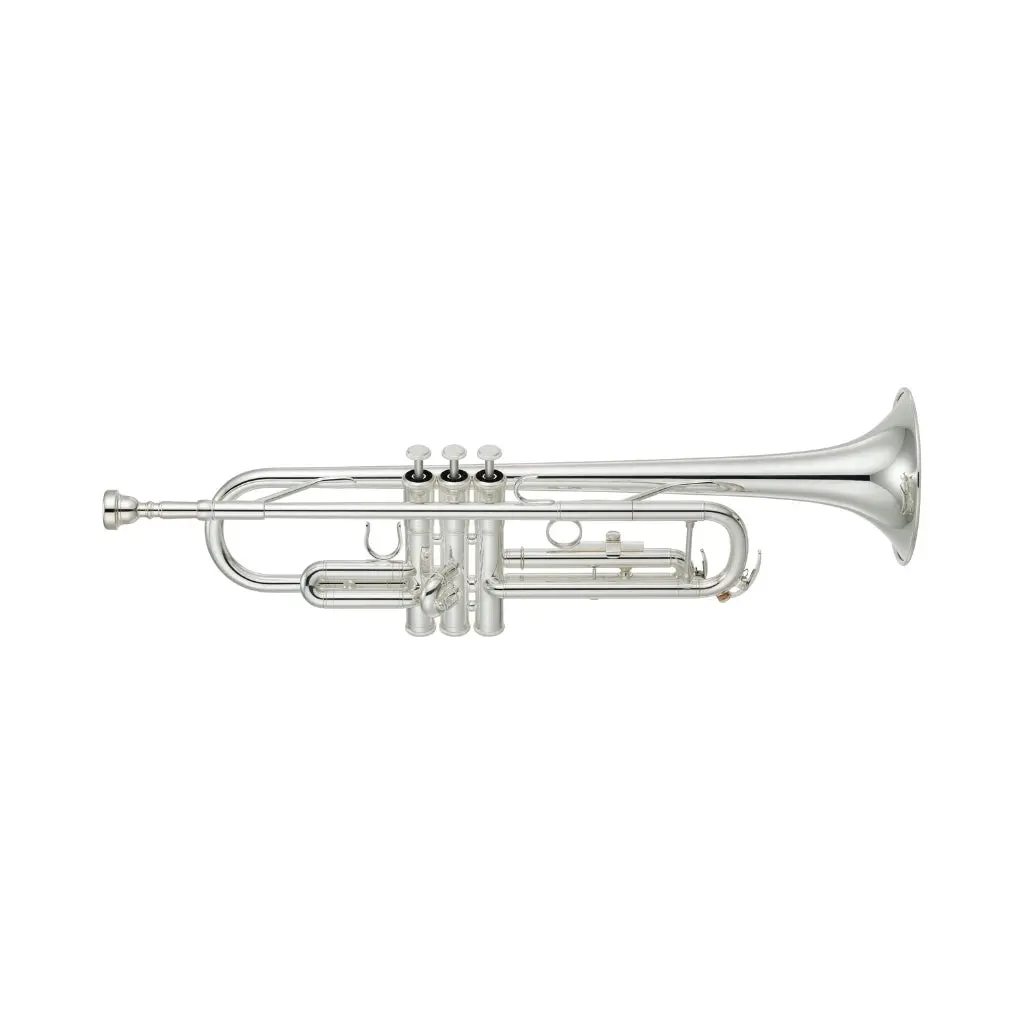 Yamaha Ytr-3335S Bb Trumpet- Silver Plated, Yellow Brass 1