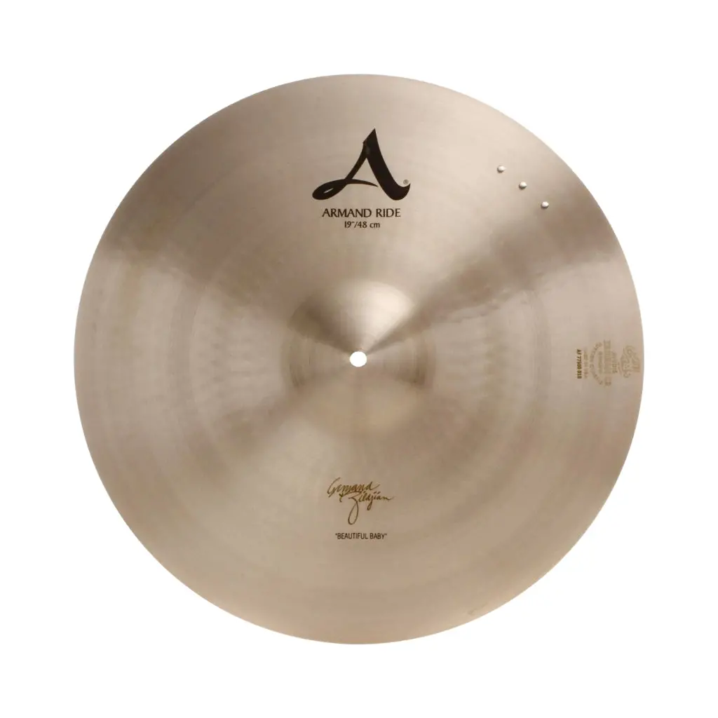 Zildjian A 19" Armand Beautiful Baby Ride W/ Sizzles 1