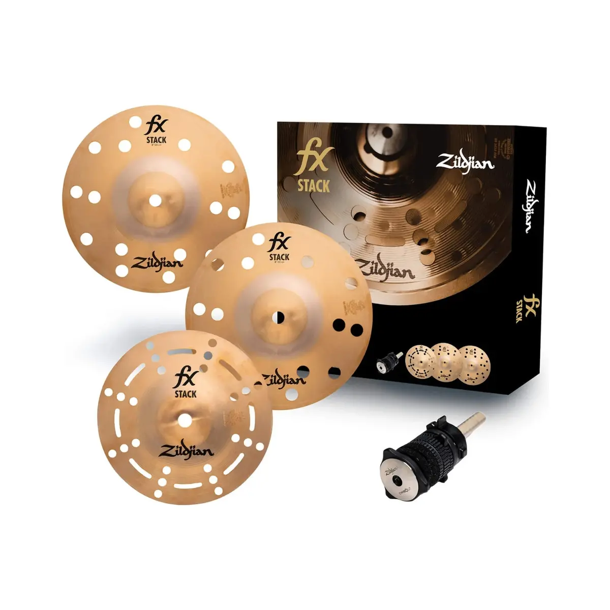 Zildjian Fx Stack Cymbals - 8 Inches 1