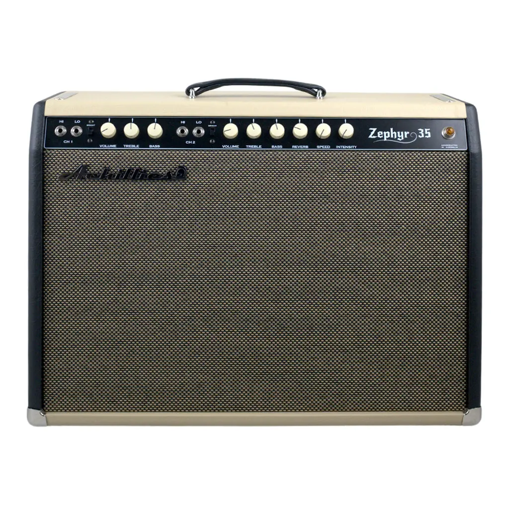 Achillies Amplification - Zephyr 35 1X12 + 1X10 Combo - Black And Tan 1