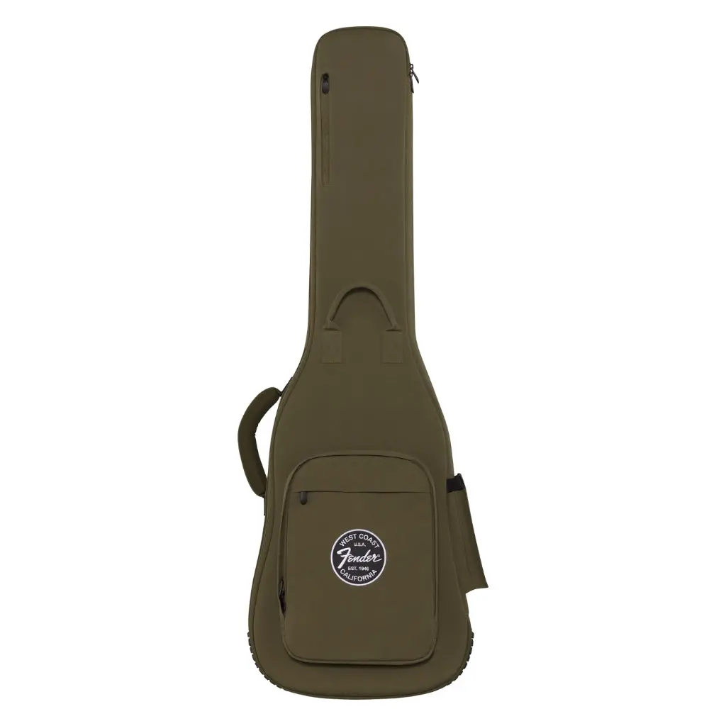 Fender Troubadour Electric Bass Gig Bag - Olive 1