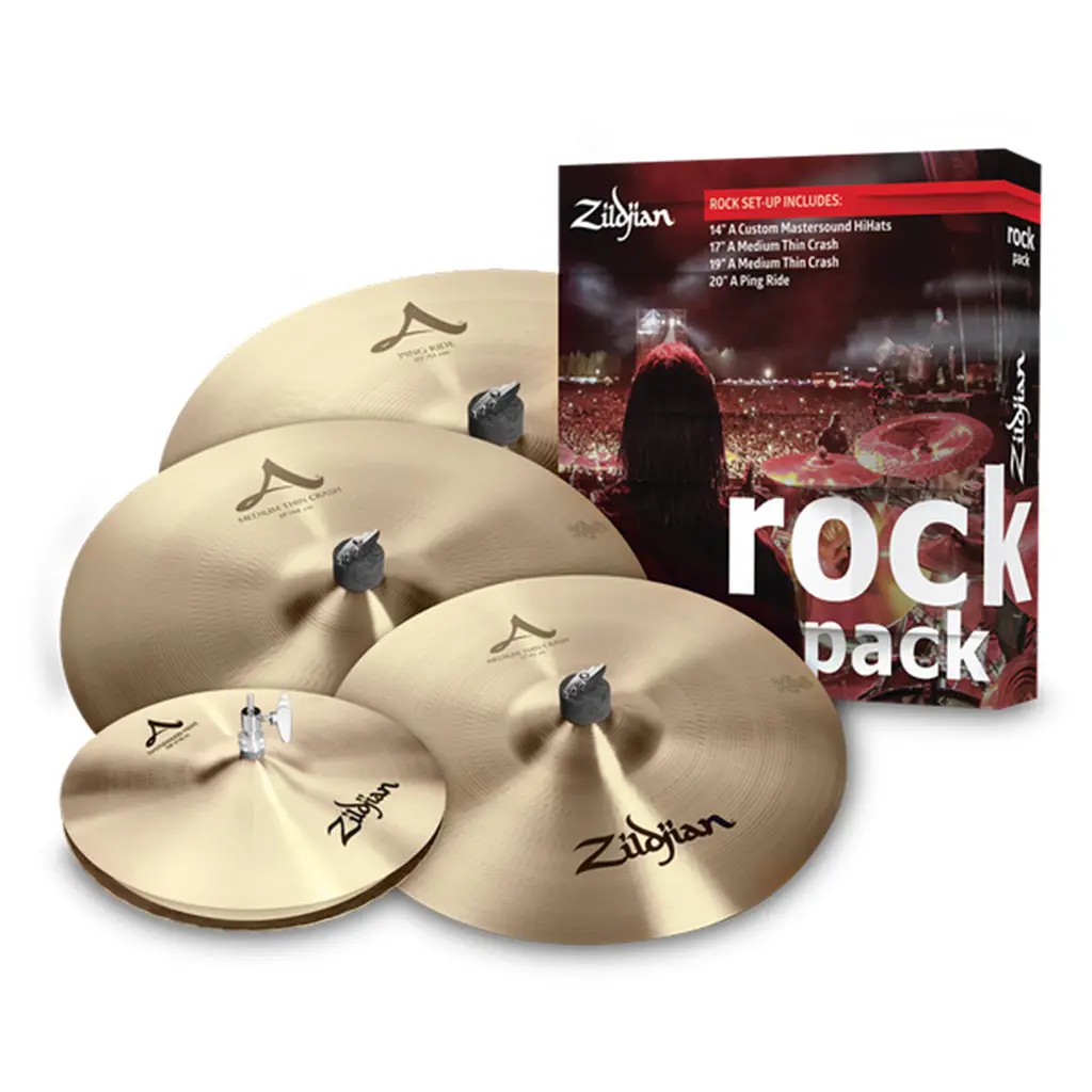Zildjian A Zildjian Rock Cymbal Pack - 14" 17" 19" 20" 1