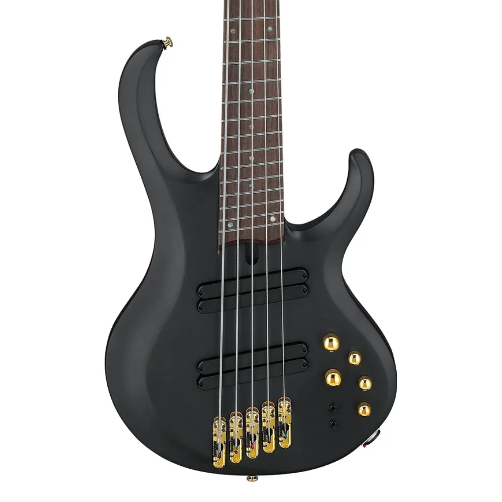 Ibanez Bass Workshop Btb605lm 5-String Electric Bass - Black Flat 1