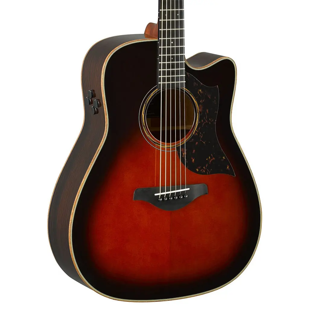 Yamaha A3r Are Acoustic Guitar - Tobacco Brown Sunburst 1