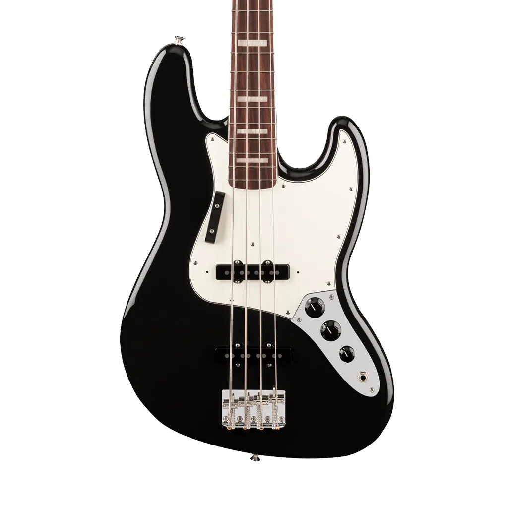 Fender Vintera Iii Early 70S Jazz Bass Rosewood Bass Guitar - Black 1