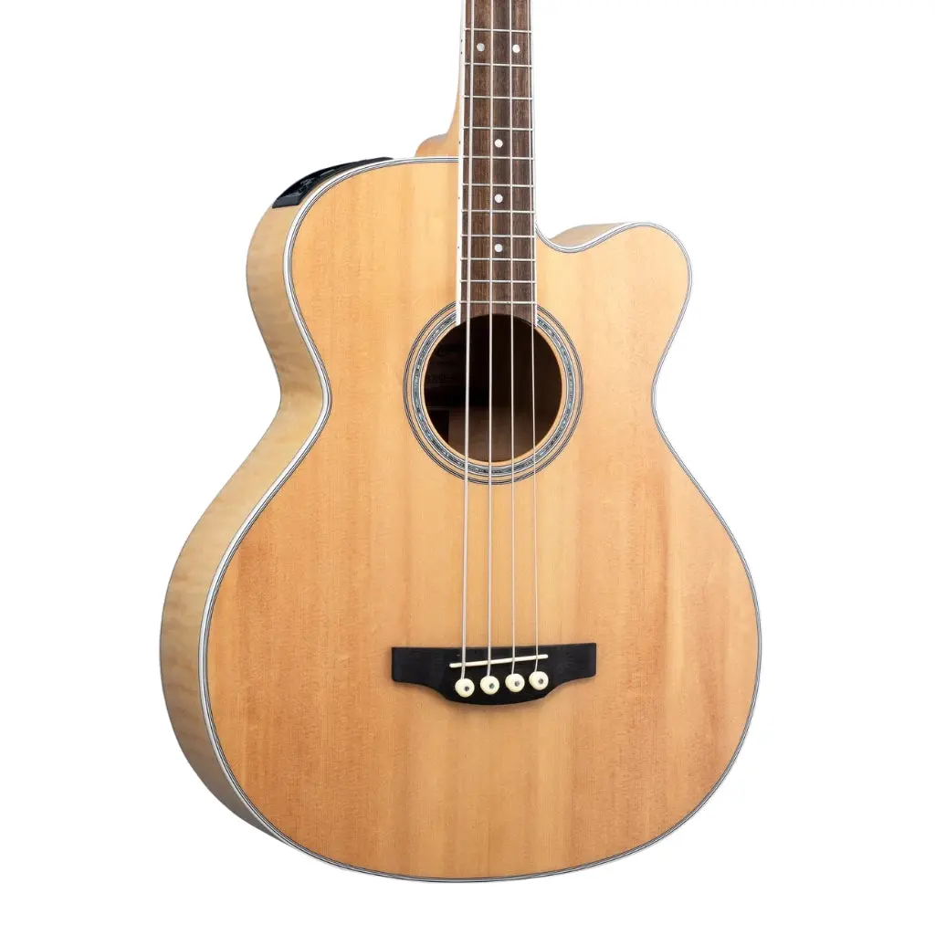 Takamine Gb72 Series Jumbo Acoustic-Electric Bass Guitar - Natural 1
