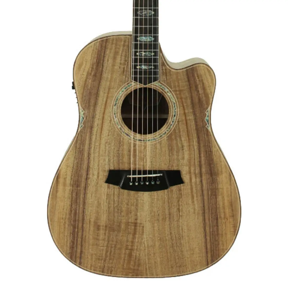 Cole Clark Fat Lady 3 Cutaway Acoustic-Electric Guitar - Blackwood 1
