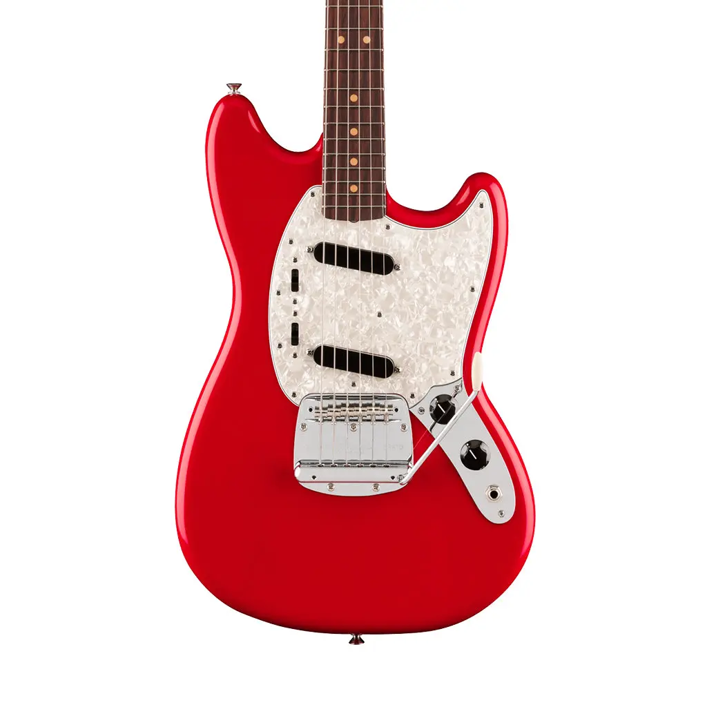Fender Vintera Iii Mid 60S Mustang Rosewood Electric Guitar - Dakota Red 1