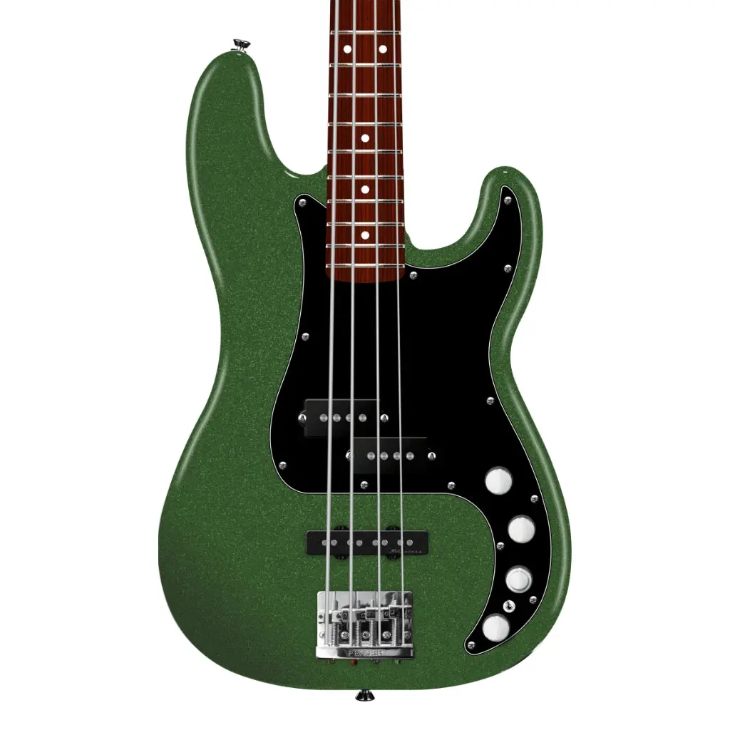 Fender Player Ii Modified Active Precision Bass - Harvest Green Metallic, Rosewood Fingerboard 1