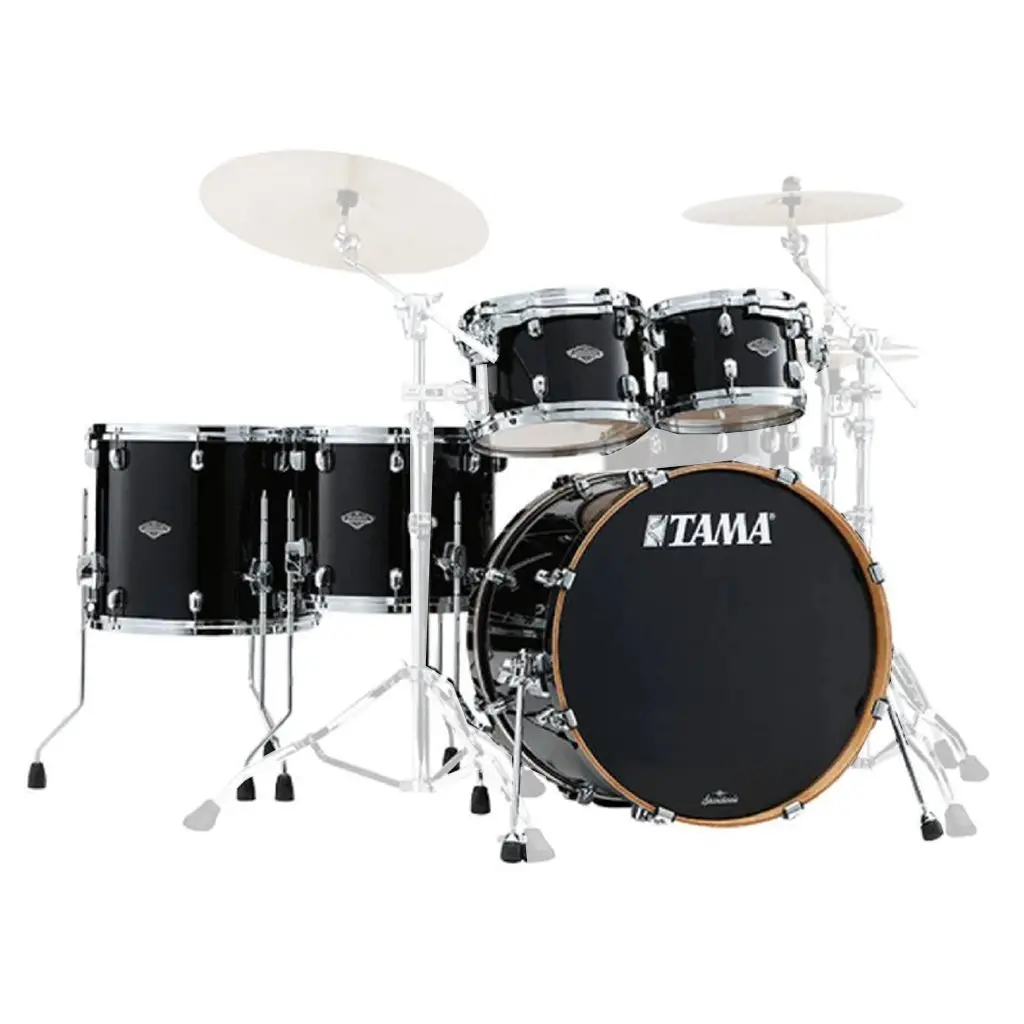 Tama Mbs52rzs Starclassic Performer 5-Piece Shell Pack With 22" Bass Drum - Piano Black 1