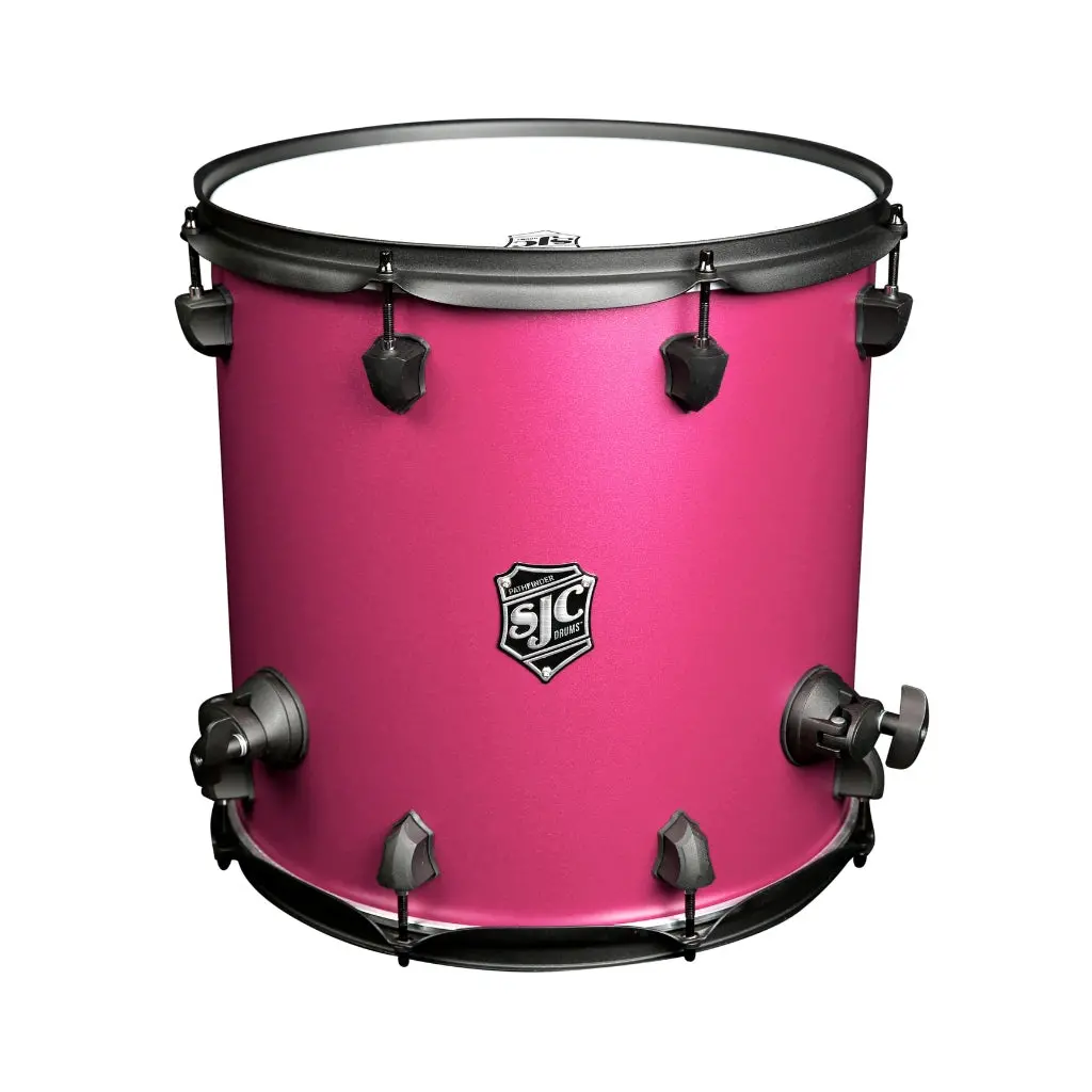 Sjc Custom Drums Pathfinder Series 3-Piece Shell Pack - Mad Magenta 2