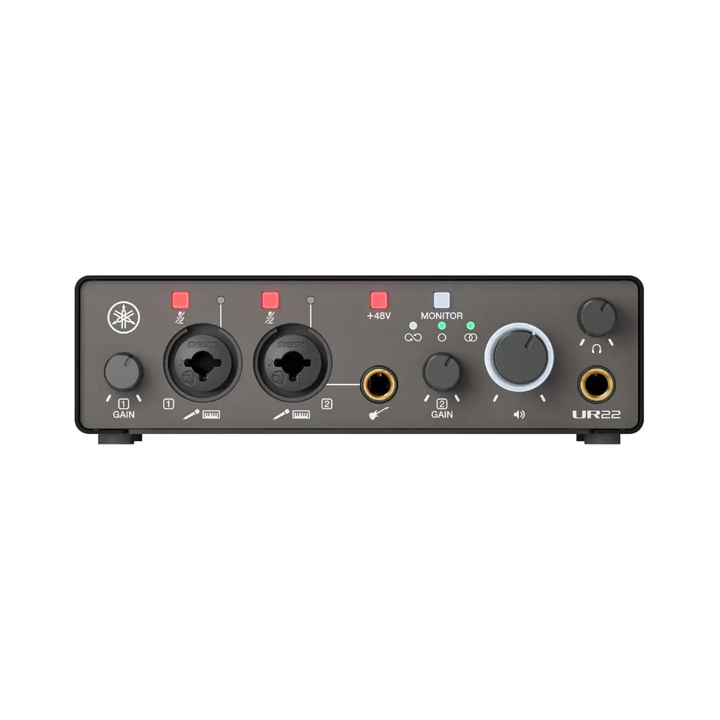 Yamaha Ur22-Mk3 Usb-C Audio Interface With Software Suite - Black 1