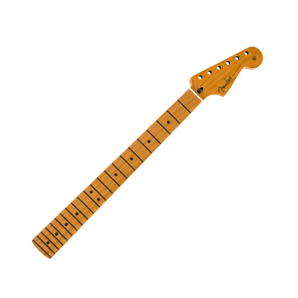 Fender Satin Roasted Maple Fat Stratocaster U-Shape Maple Neck - 22 Medium Jumbo Frets 1