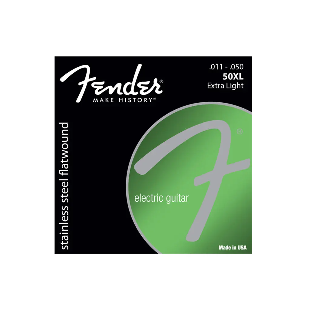 Fender Supersonic 50Xl Stainless Flatwound Ball End 11-50 Electric Guitar String - Extra Light 1