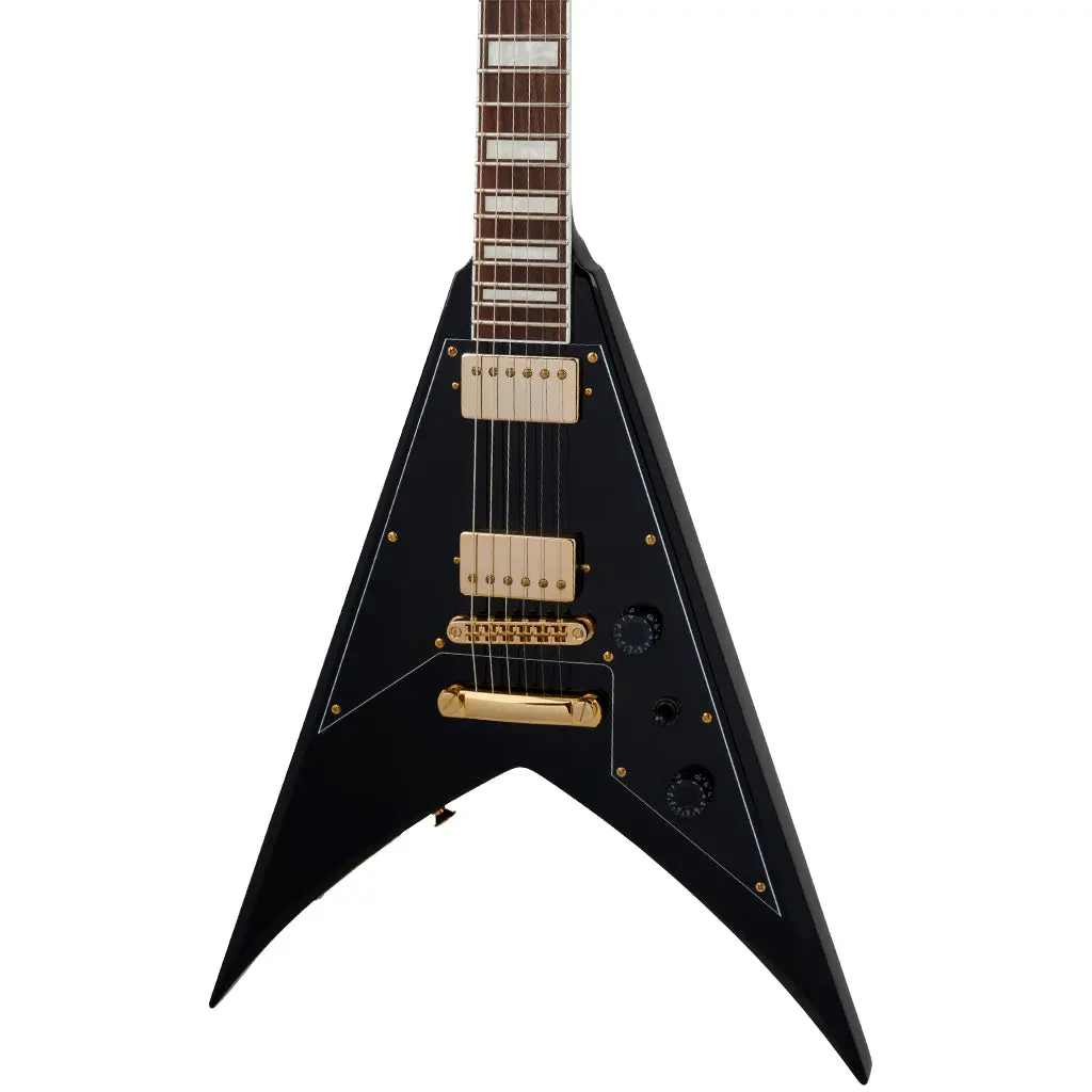 Jackson X Series Scott Ian King V Kvxt Electric Guitar Laurel Fingerboard Gloss Black 1