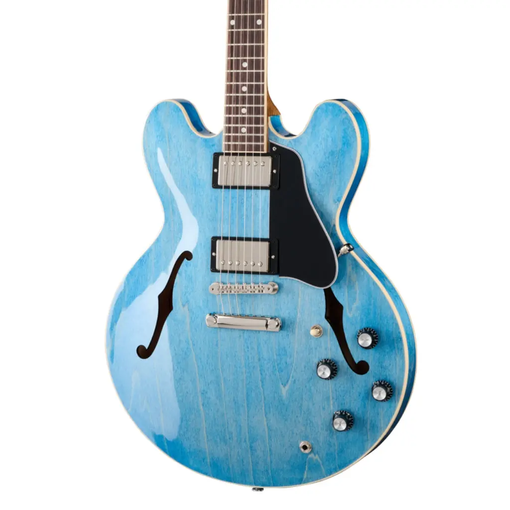 Gibson Es-335 Semi-Hollowbody Electric Guitar - Ocean Blue 1