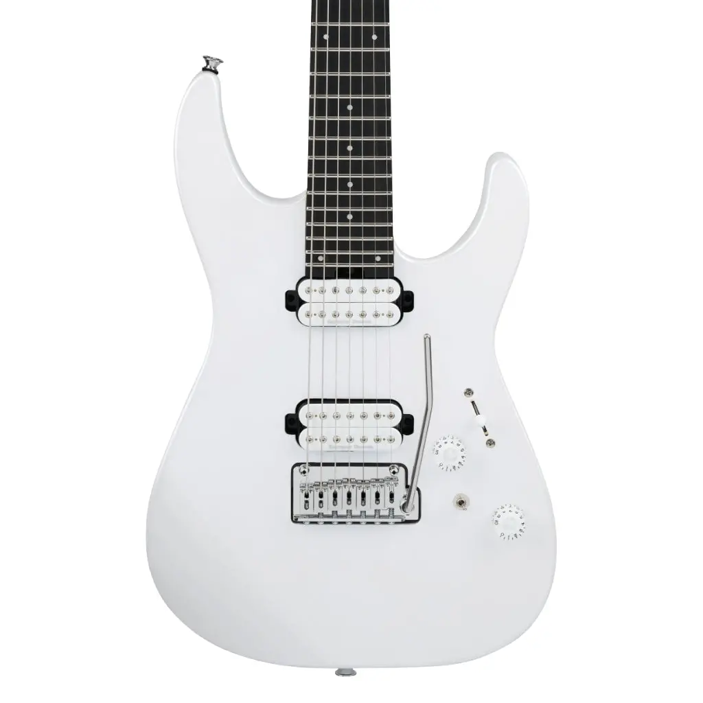 Charvel Pro-Mod Plus Dk24-7 Hh 2Pt Eb 7-String Electric Guitar - Celestial Silk, Ebony Fingerboard 1