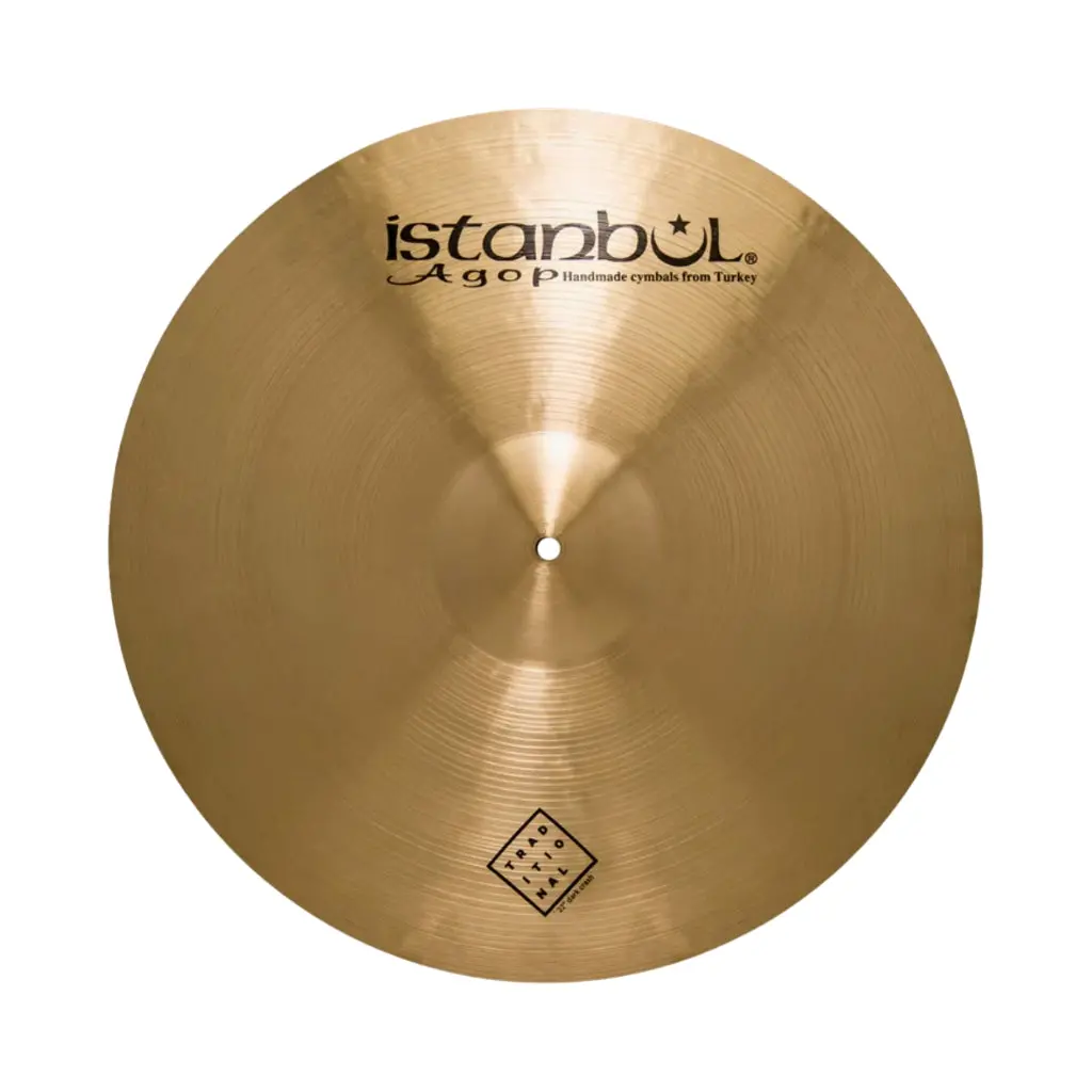 Istanbul Agop Traditional Dark Crash Cymbal - 22 Inch 1