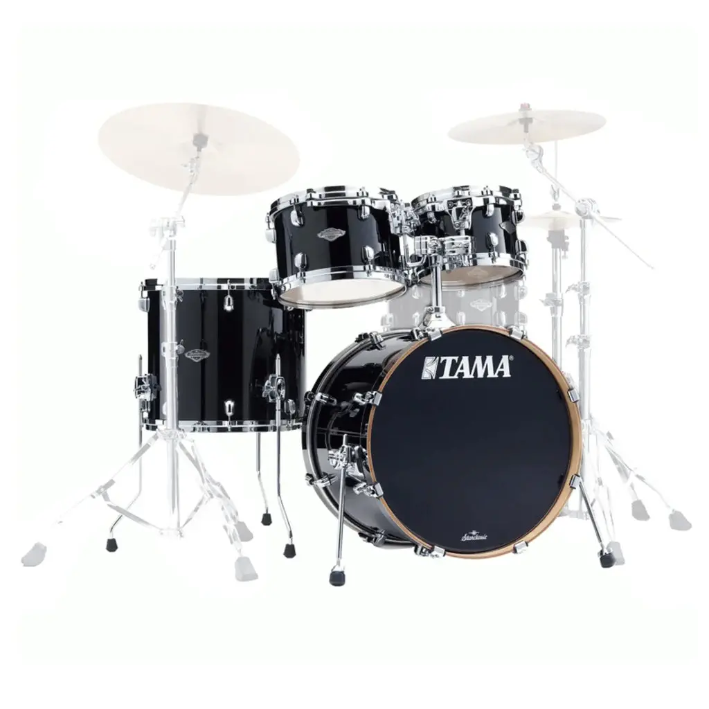 Tama Mbs40rs Starclassic Performer Limited Edition Maple/Birch 4-Piece Kit - Piano Black 1
