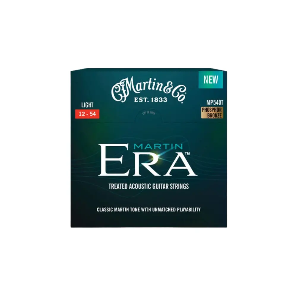 Martin Era Treated Acoustic Guitar Strings Phosphor Bronze - Light 1