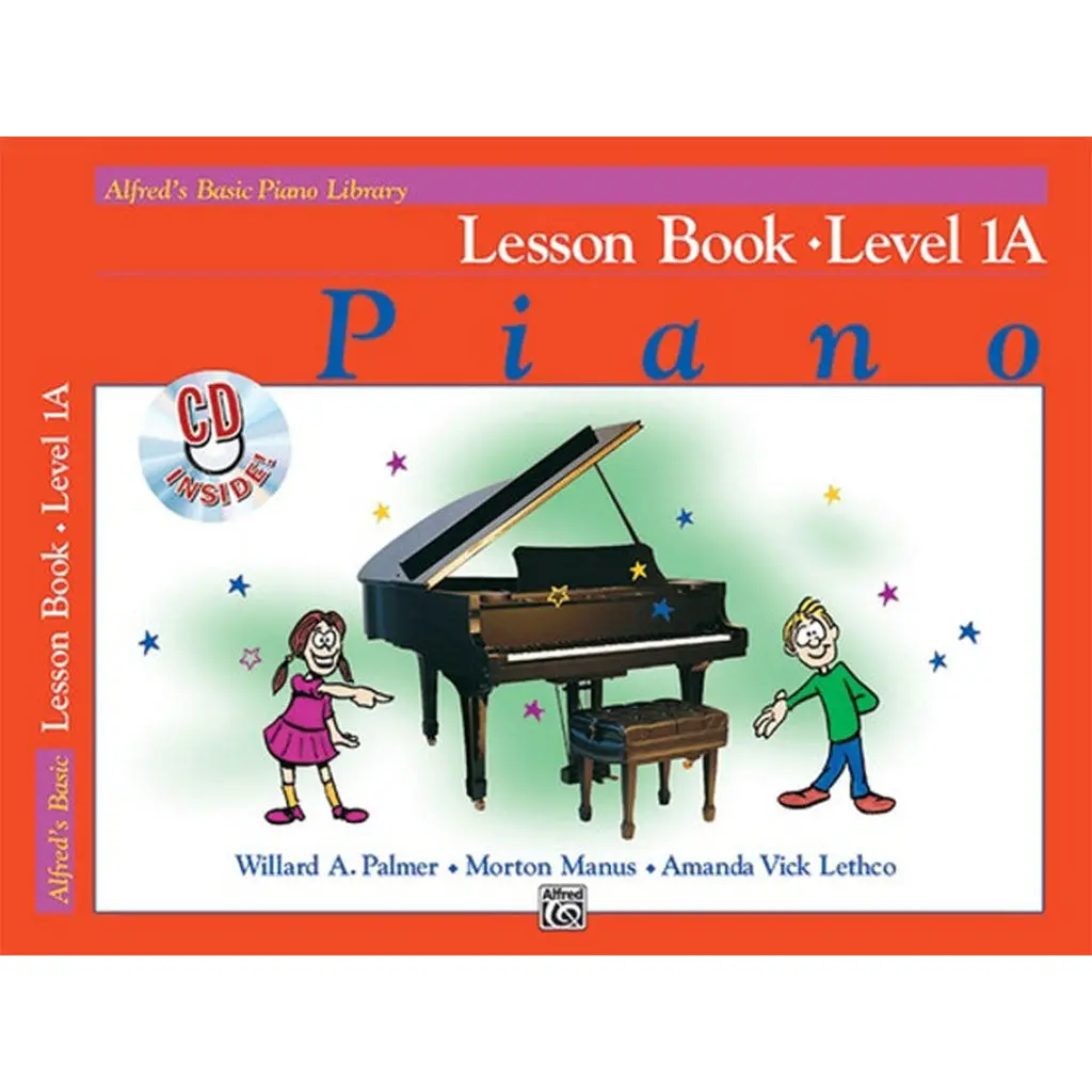 Alfred's Basic Piano Library Lesson Book Level 1A 1
