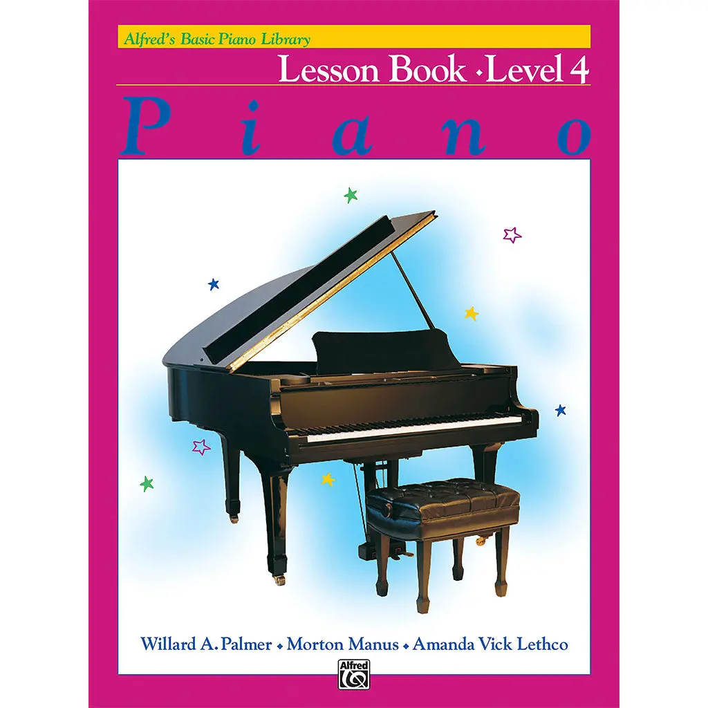 Alfred's Basic Piano Library Lesson Book Level 4 1