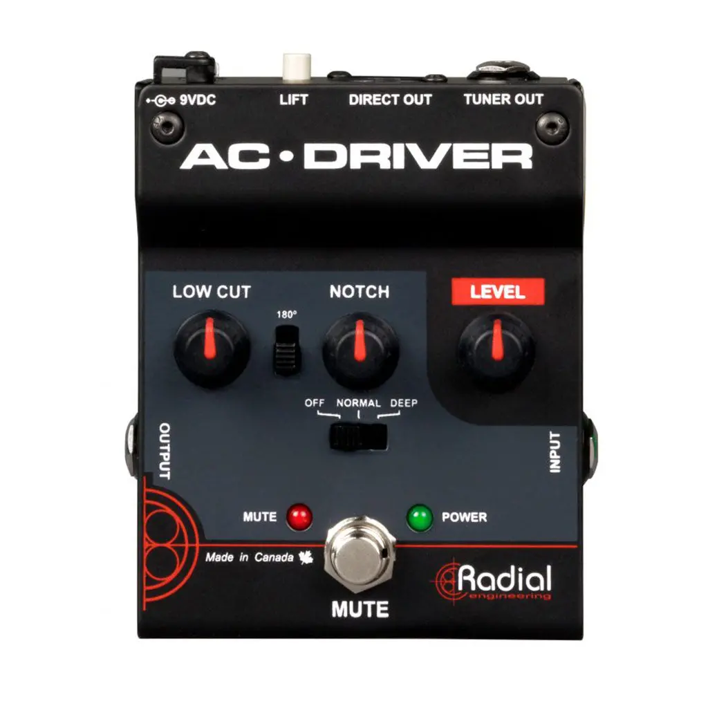 Radial Ac-Driver - Acoustic Preamp With Feedback Control 1