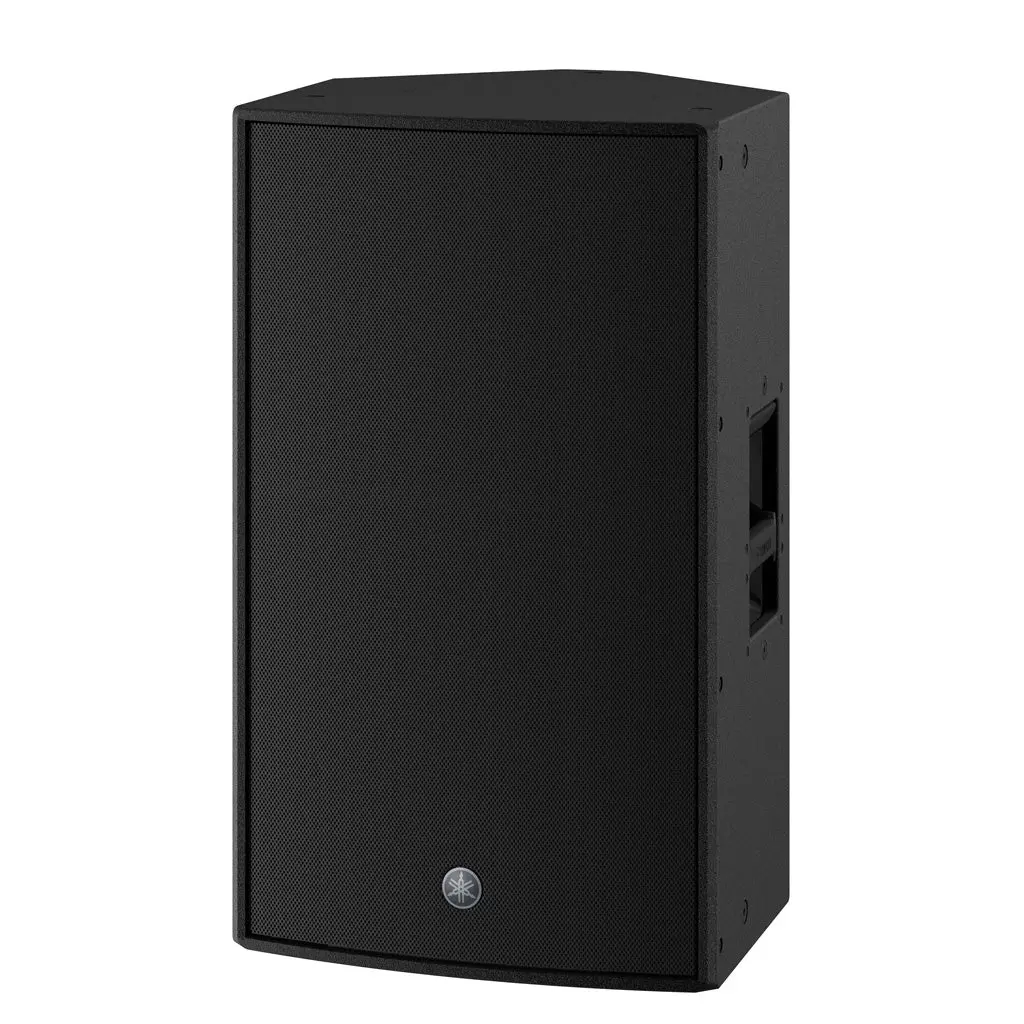 Yamaha Dzr15-D 2-Way 15" Bi-Amped Powered Speaker Dante Connectivity Black 1