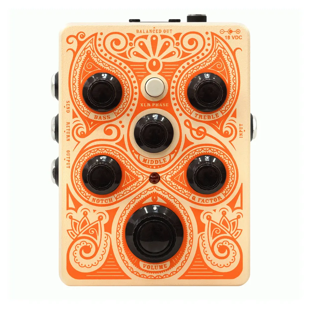 Orange Acoustic Pre Amp Pedal 1