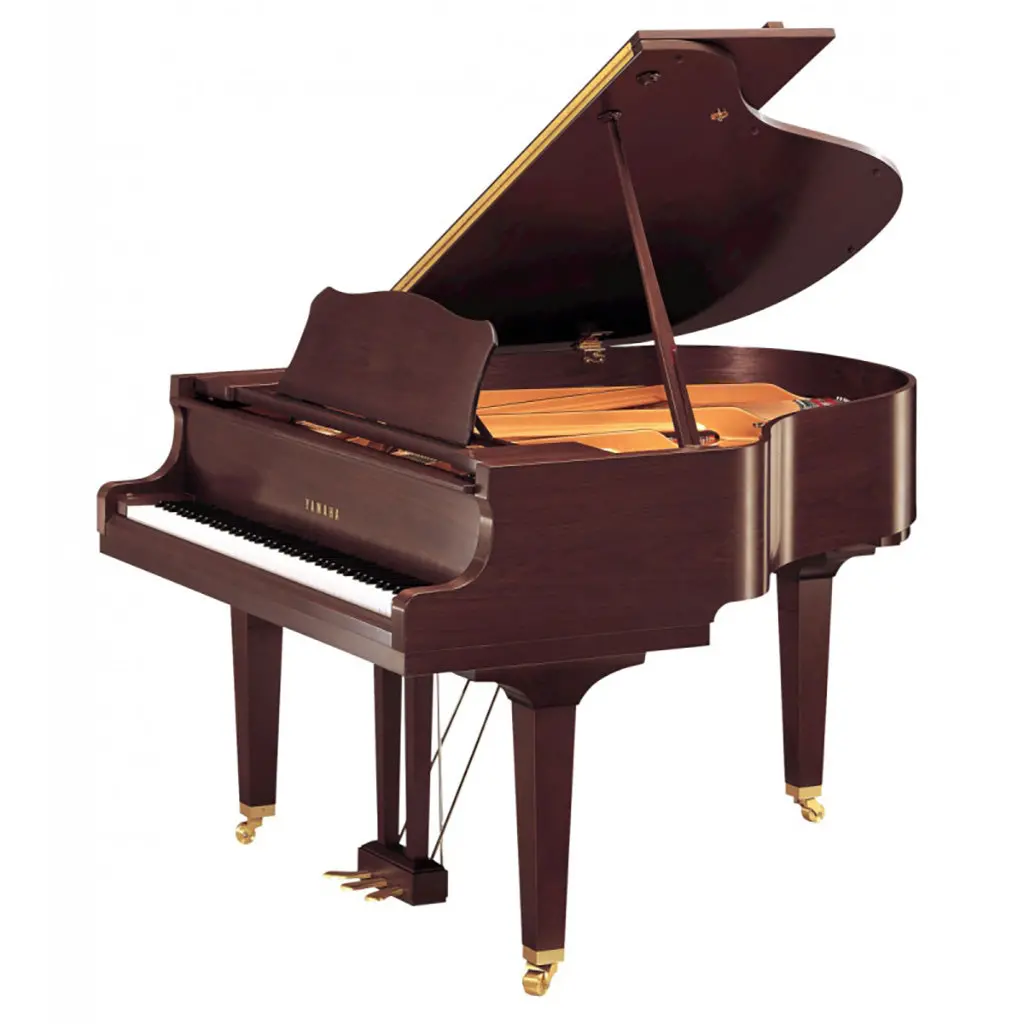 Yamaha Gc1msaw Baby Grand Piano - Satin American Walnut 1