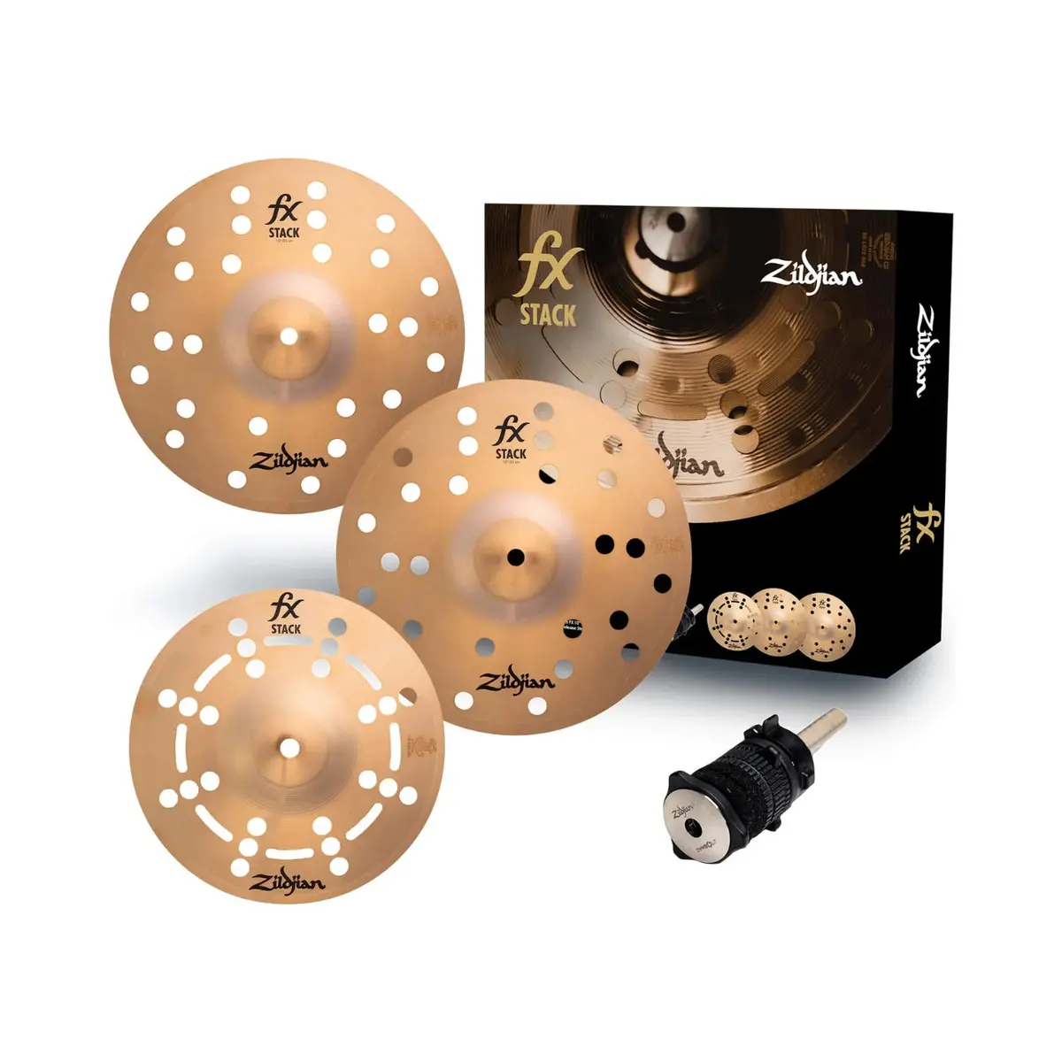 Zildjian Fx Stack Cymbals - 10 Inches 1