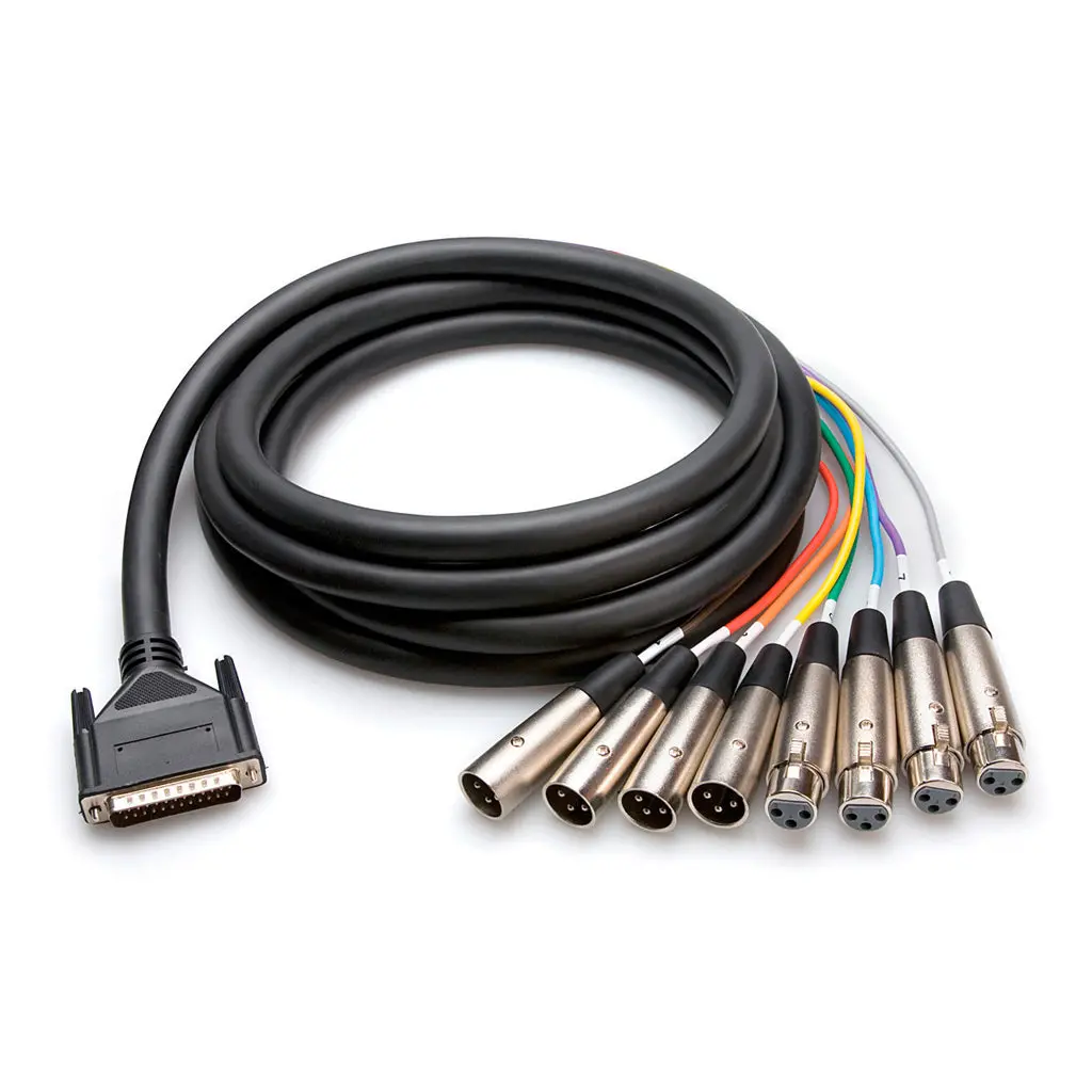 Hosa Technology Aes/Ebu Snake Db25t - Xlr3mf 3 1