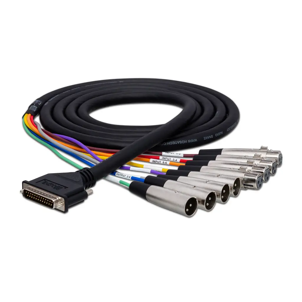 Hosa Technology Aes/Ebu Snake Db25y - Xlr3mf 5 1