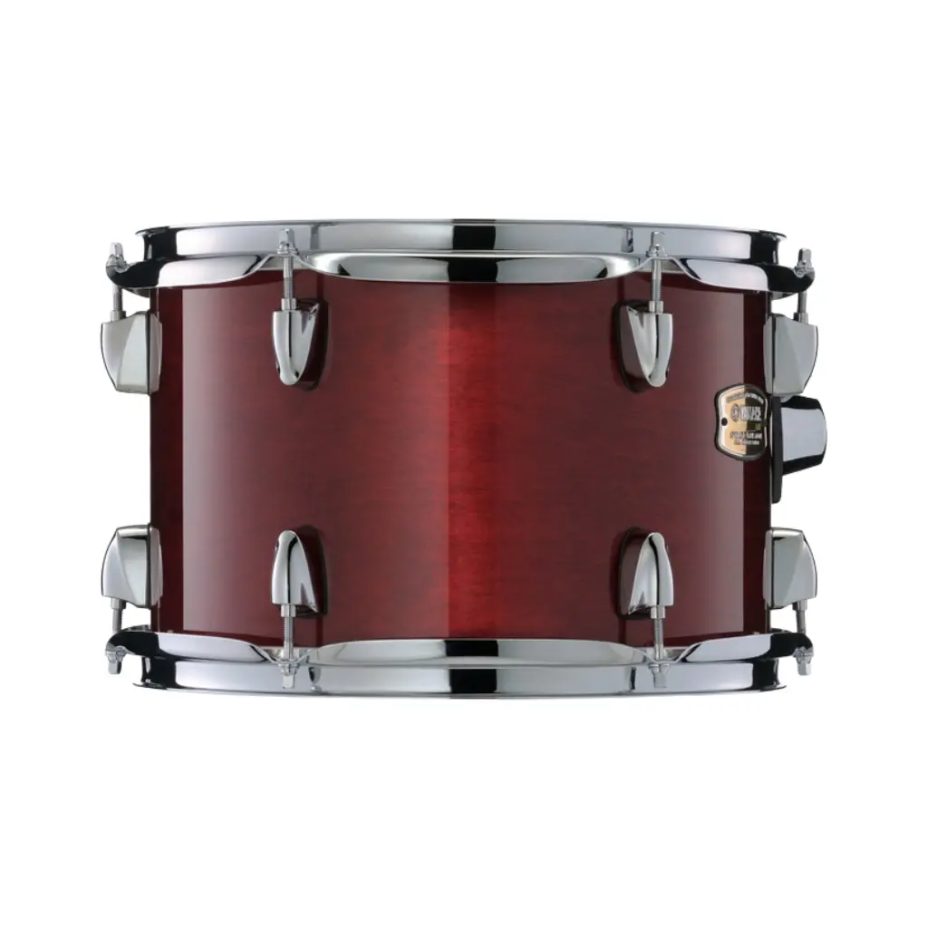 Yamaha Stage Custom Birch Next Stage Euro Shell Pack With Hardware And Cymbals - Cranberry Red 2