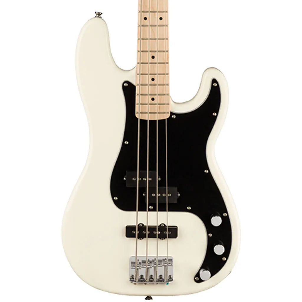 Squier Affinity Series Precision Bass Pj - Maple Fingerboard - Olympic White 1