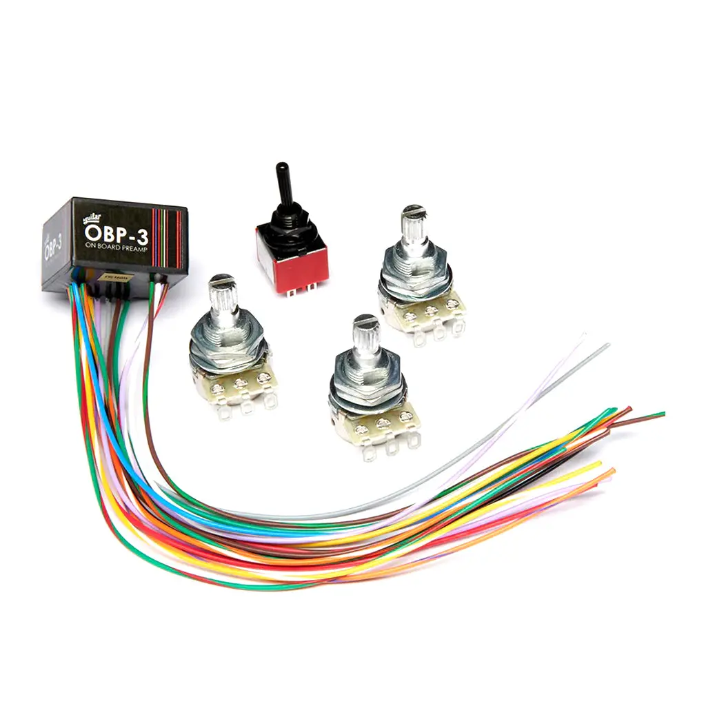 Aguilar Obp-3 Preamp Separate Pots With Mid Switch 1