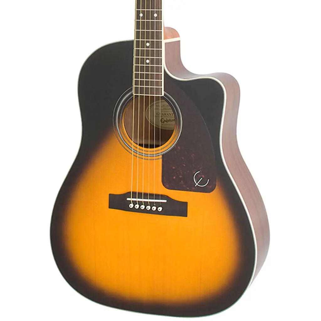 Epiphone J-45Ec Studio Acoustic Guitar - Vintage Sunburst 1