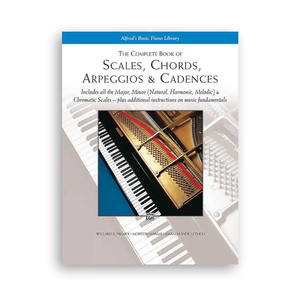 Complete Book Of Scales, Chords, Arpeggios & Cadences - Book 1