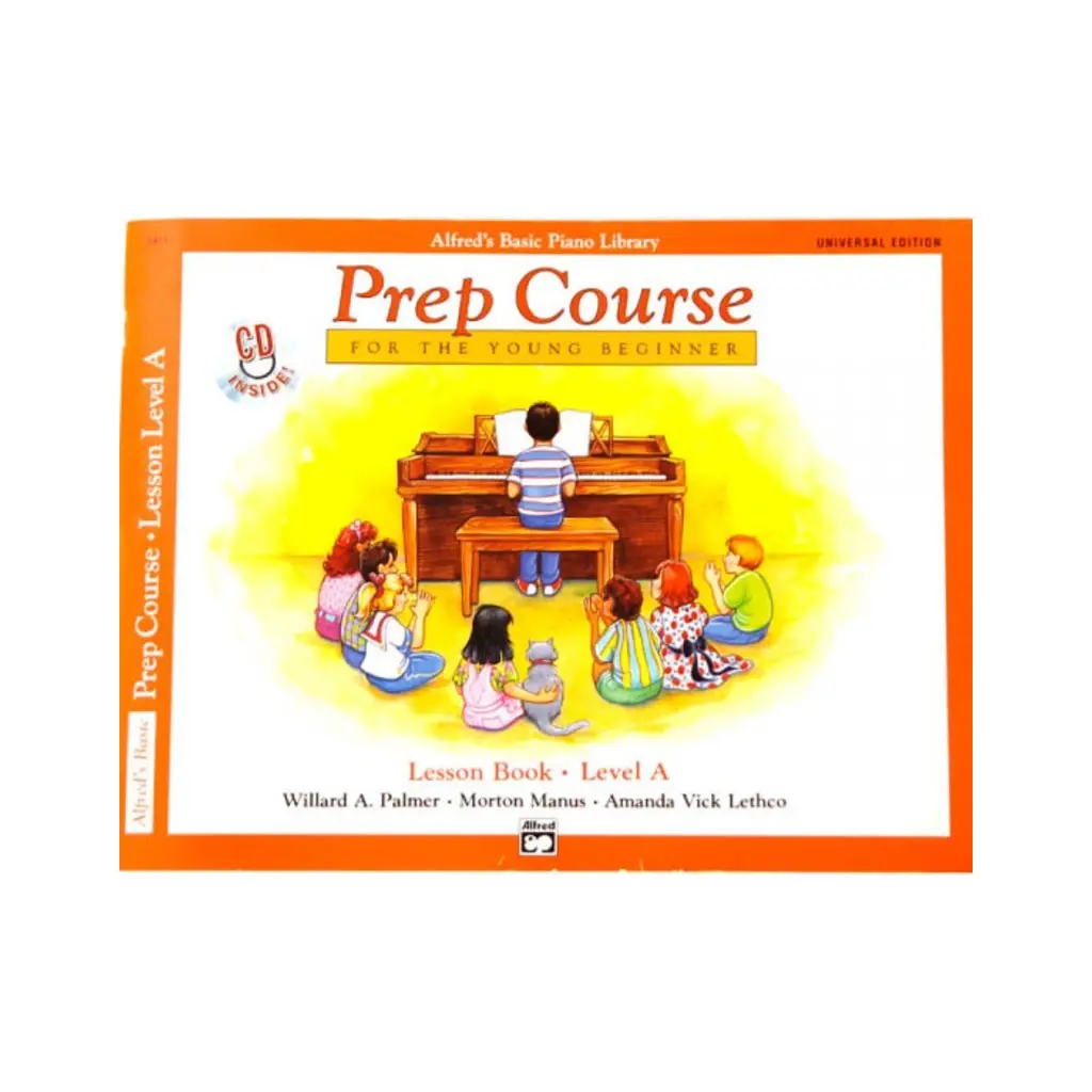Alfred's Basic Piano - Prep Course Lesson Level A Book/Cd 1