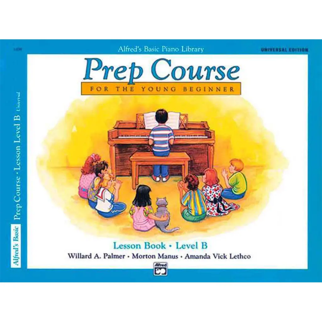 Alfred's Basic Piano Prep Course Lesson Book Level B 1