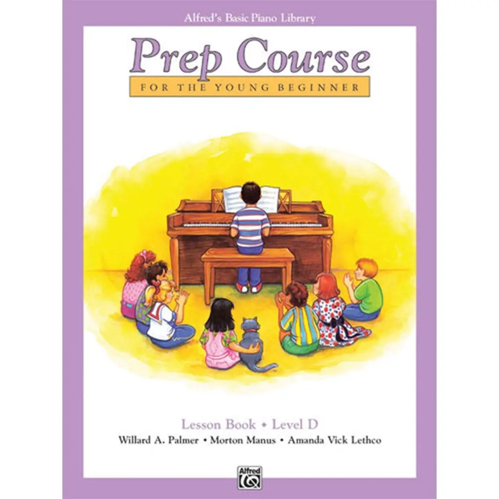 Alfred's Basic Piano Prep Course Lesson Book Level D 1