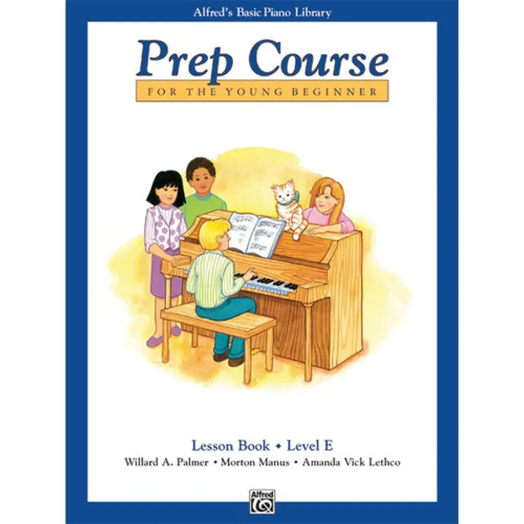 Alfred's Basic Piano Prep Course Lesson Book Level E 1