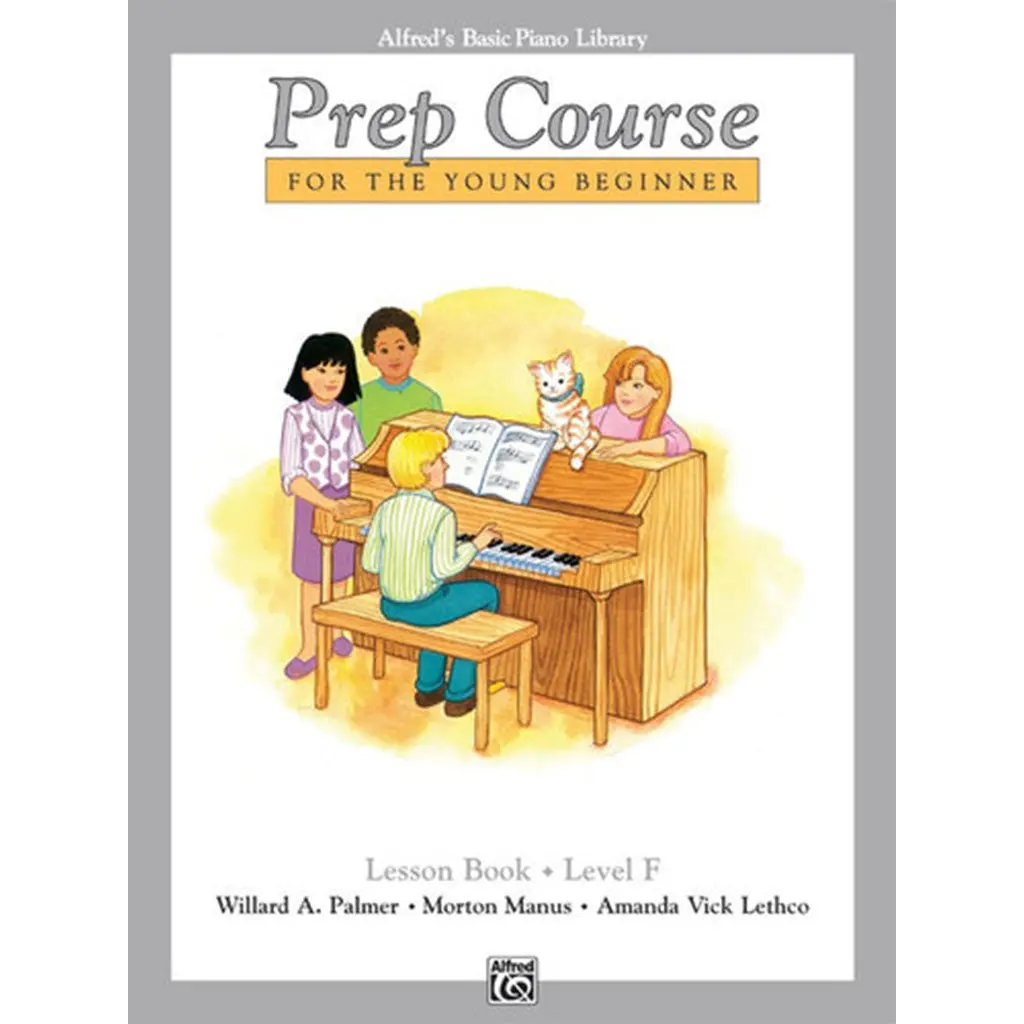 Alfred's Basic Piano Prep Course Lesson Book Level F 1