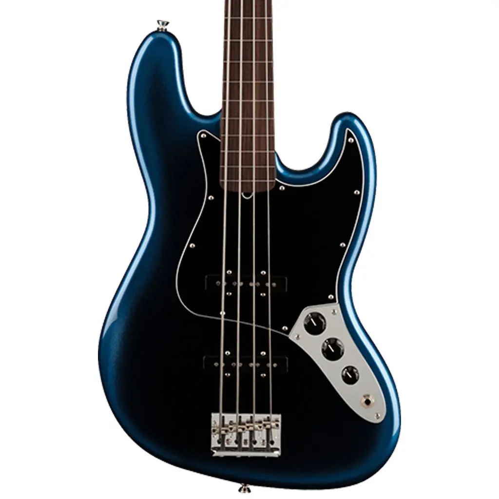 Fender - American Professional Ii Jazz Bass® Fretless - Rosewood Fingerboard - Dark Night 1