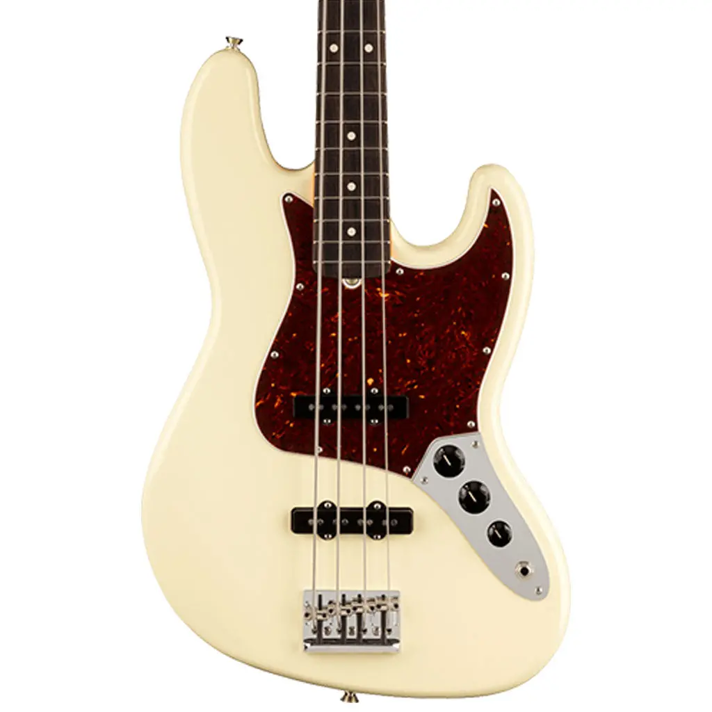 Fender - American Professional Ii Jazz Bass® - Rosewood Fingerboard - Olympic White 1