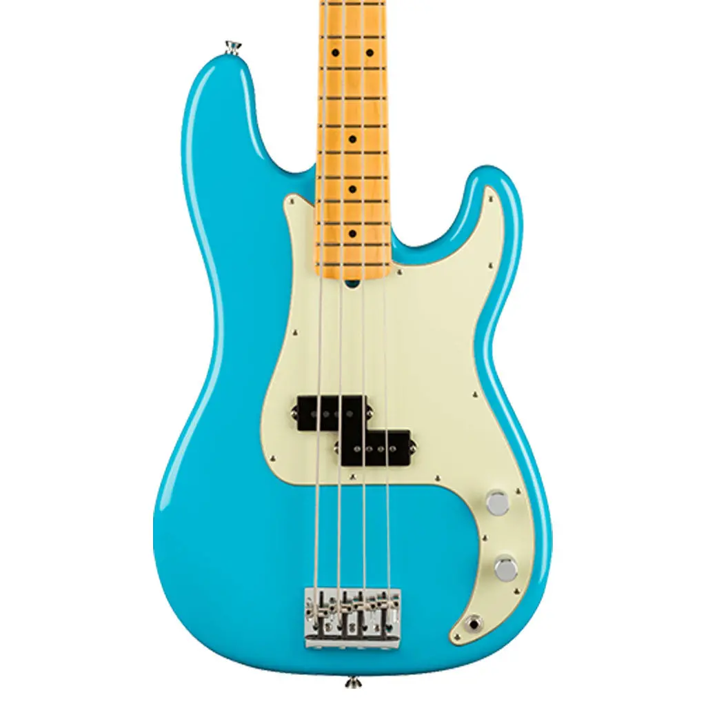 Fender - American Professional Ii Precision Bass® - Maple Fingerboard - Miami Blue 1
